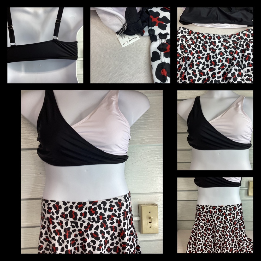 Leopard Print Women's Skirt - Picture 4 of 7